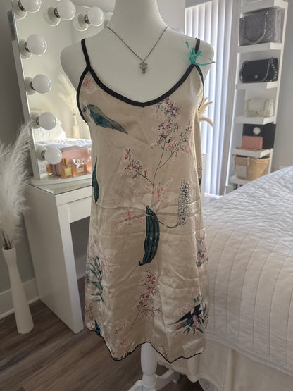 palm summer spritz cocktail slip dress