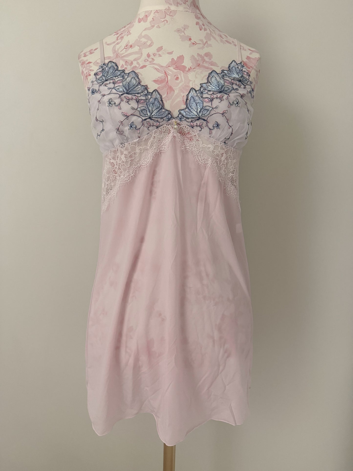 lavender frost swirl martini babydoll