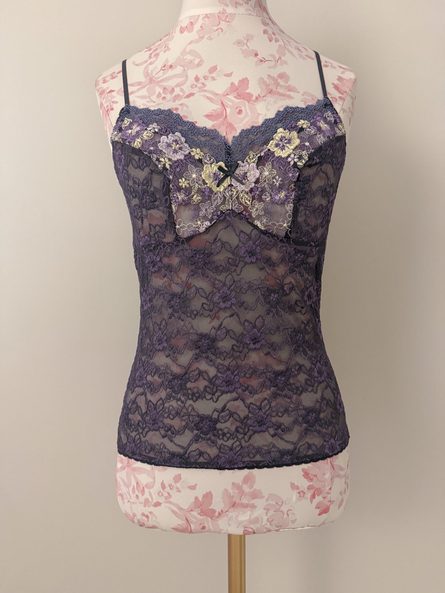shadow berry romance martini camisole