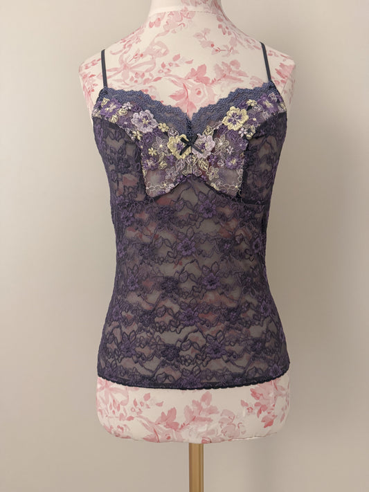 shadow berry romance martini camisole