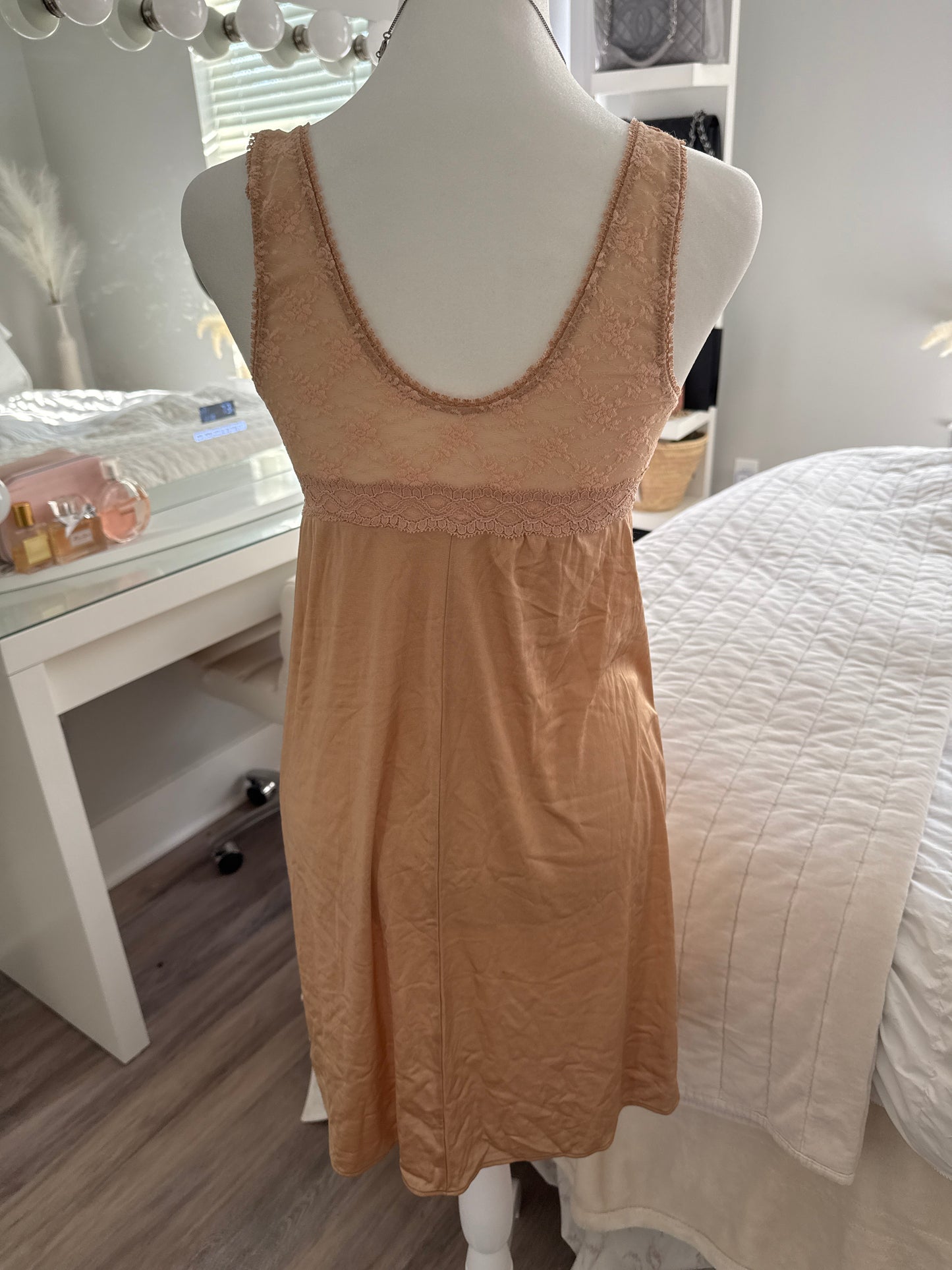 nutmeg spice martini slip dress