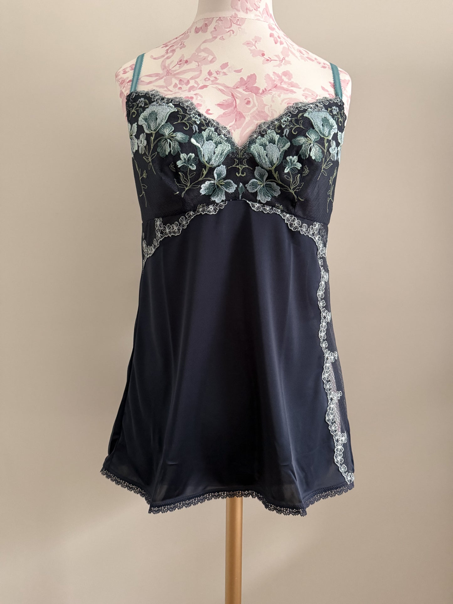 juniper sea bloom sangria slip dress