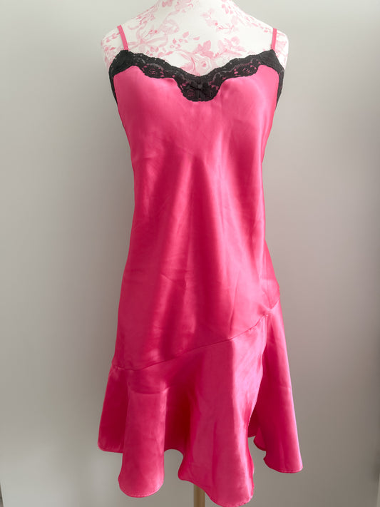 blackcurrant rose spritz slip dress