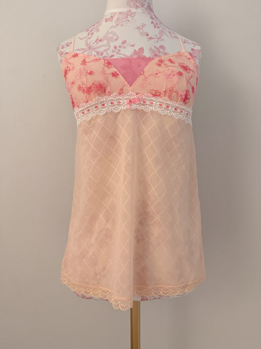 peach honey twist mimosa babydoll