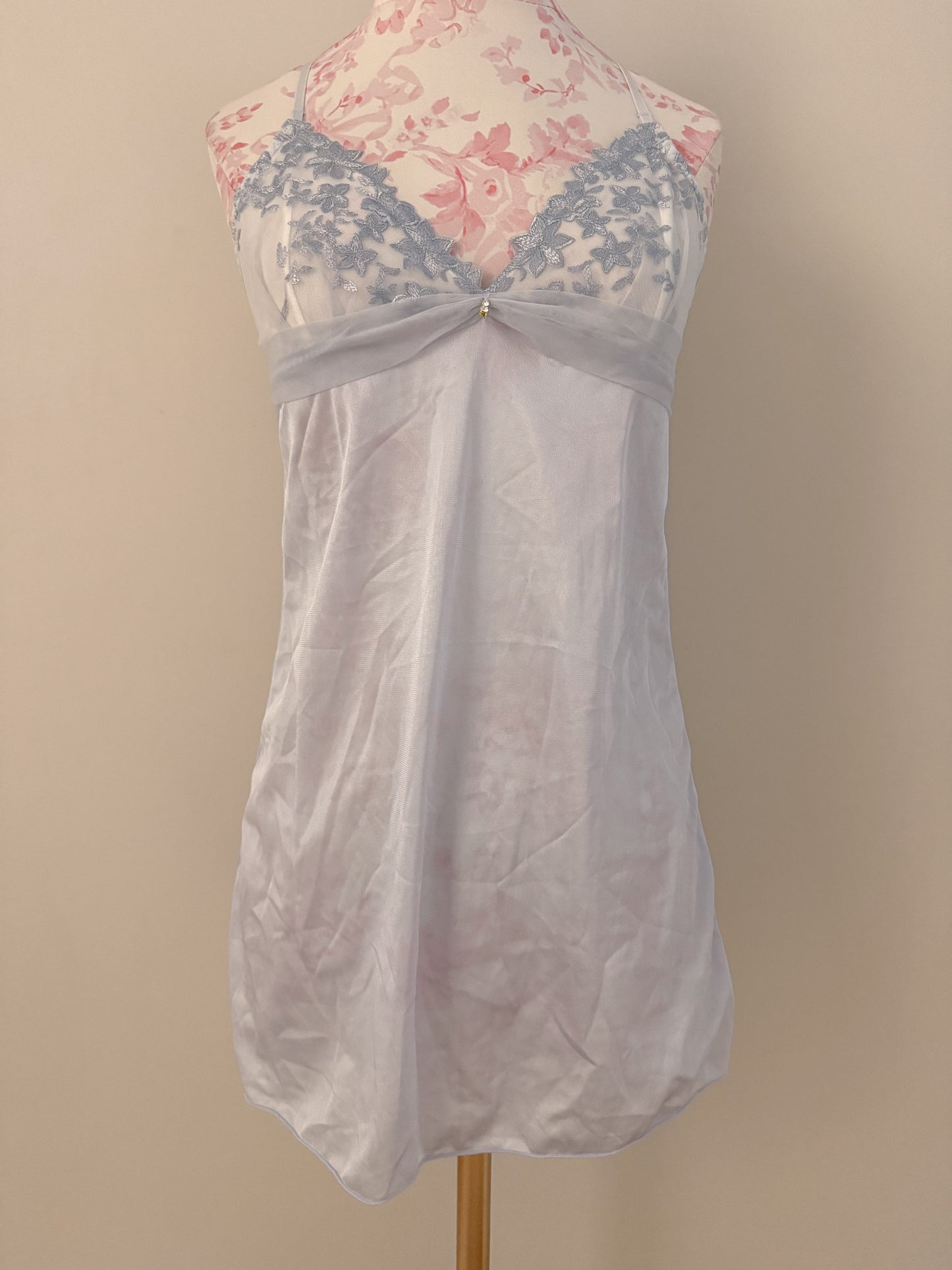 silver frost ripple martini babydoll
