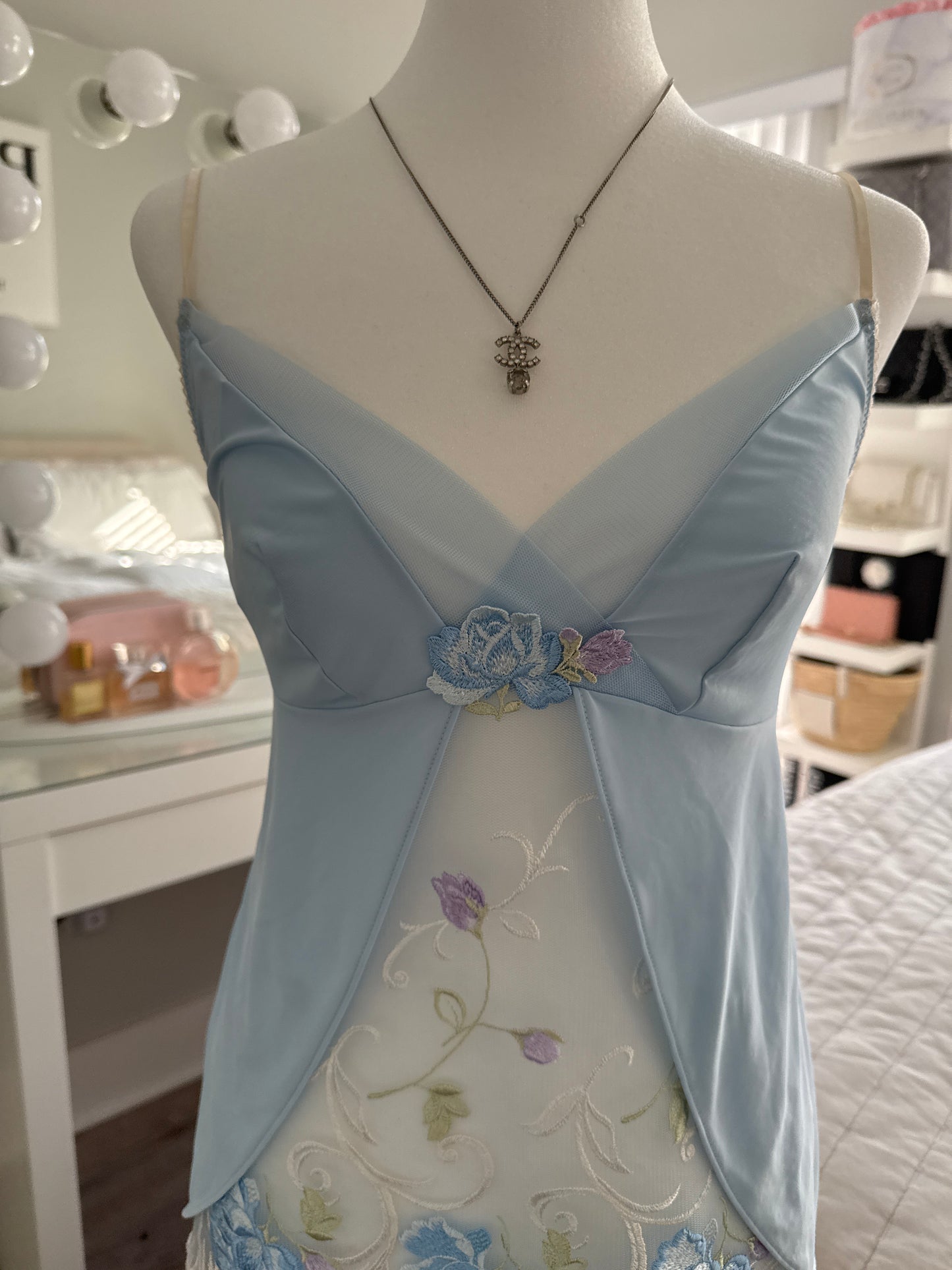 blue raspberry sparkler cocktail camisole