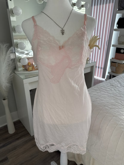 pink paloma cocktail slip dress