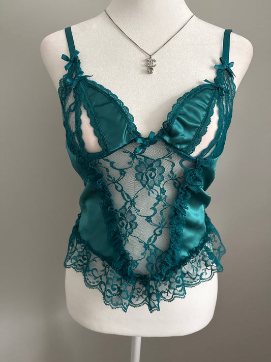 mint pine fizz martini corset