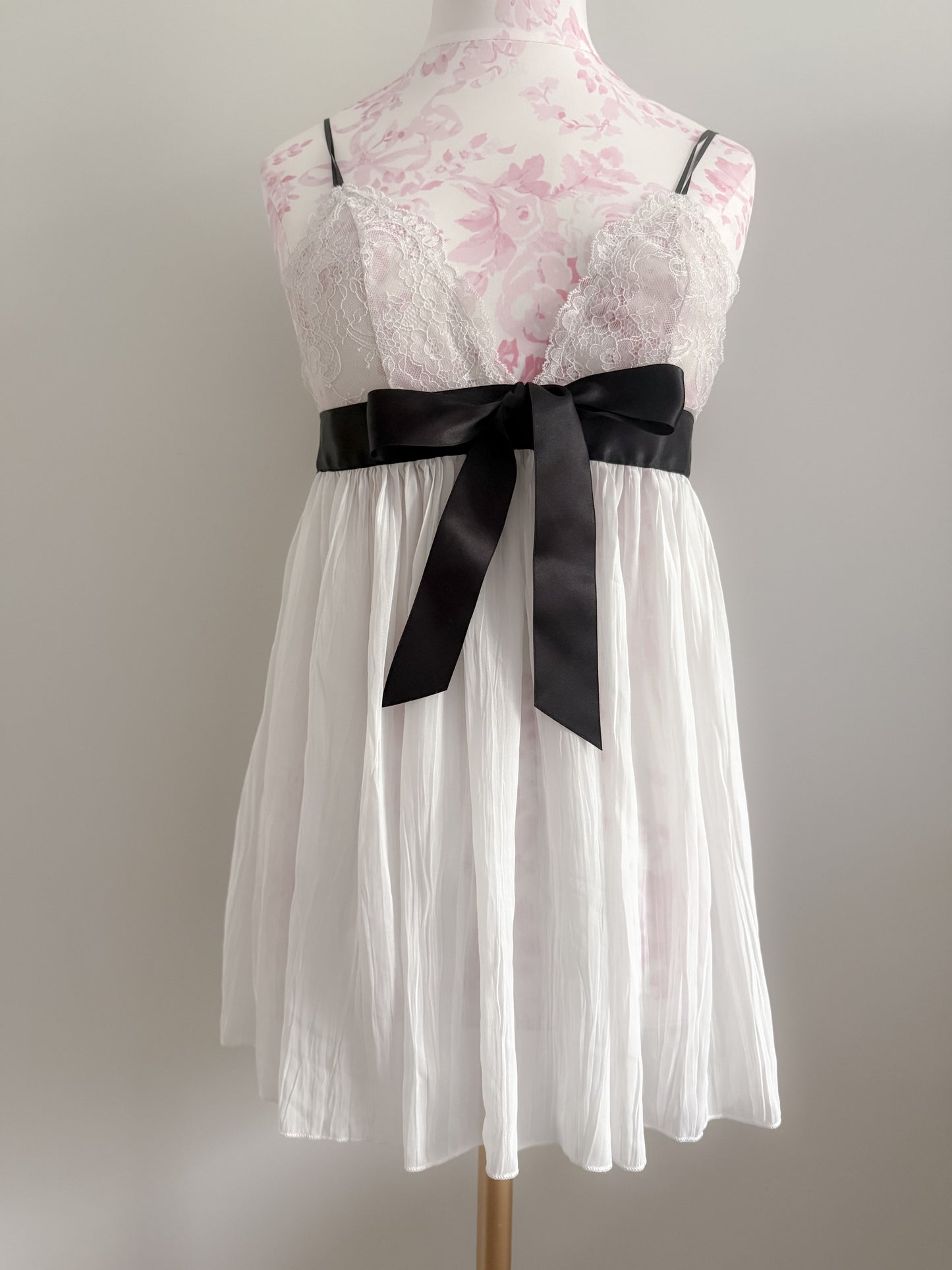 white currant noir martini slip dress