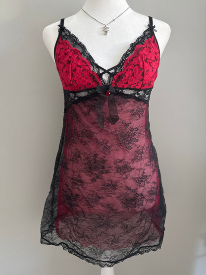 strawberry black pepper cocktail eblin slip dress