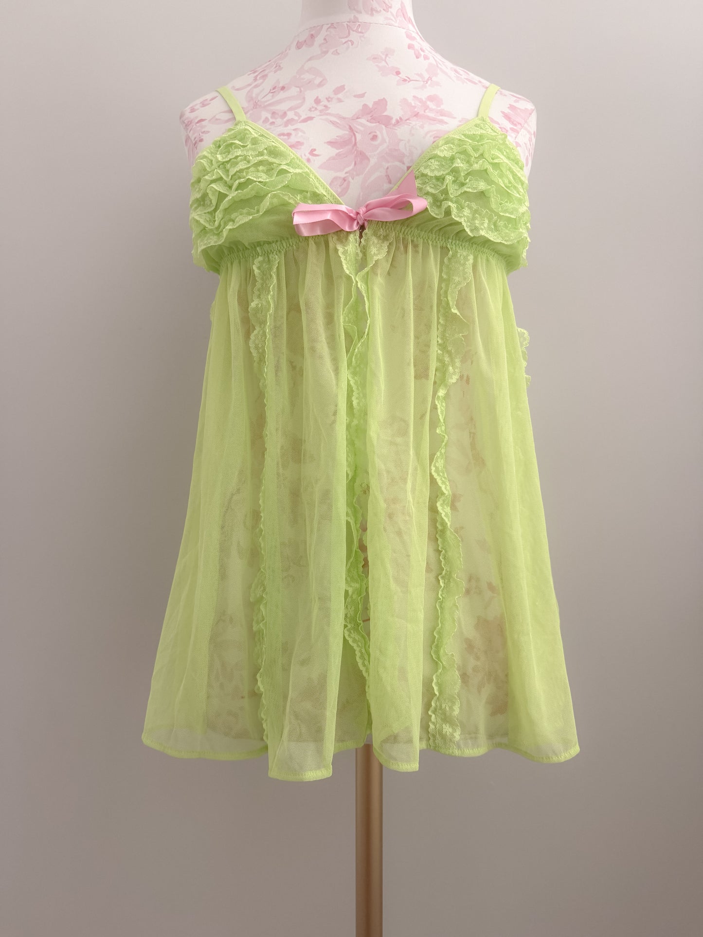 citrus candy swirl martini slip dress