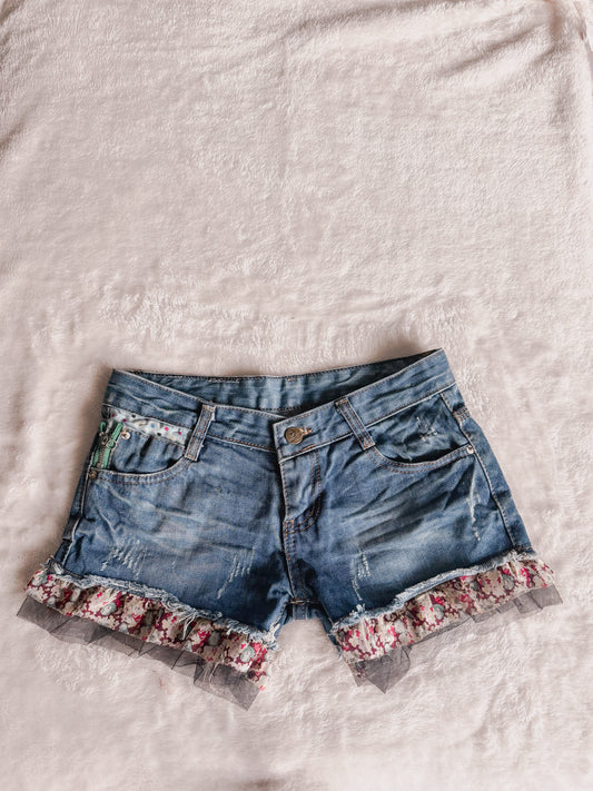downtown dove bunny shorts