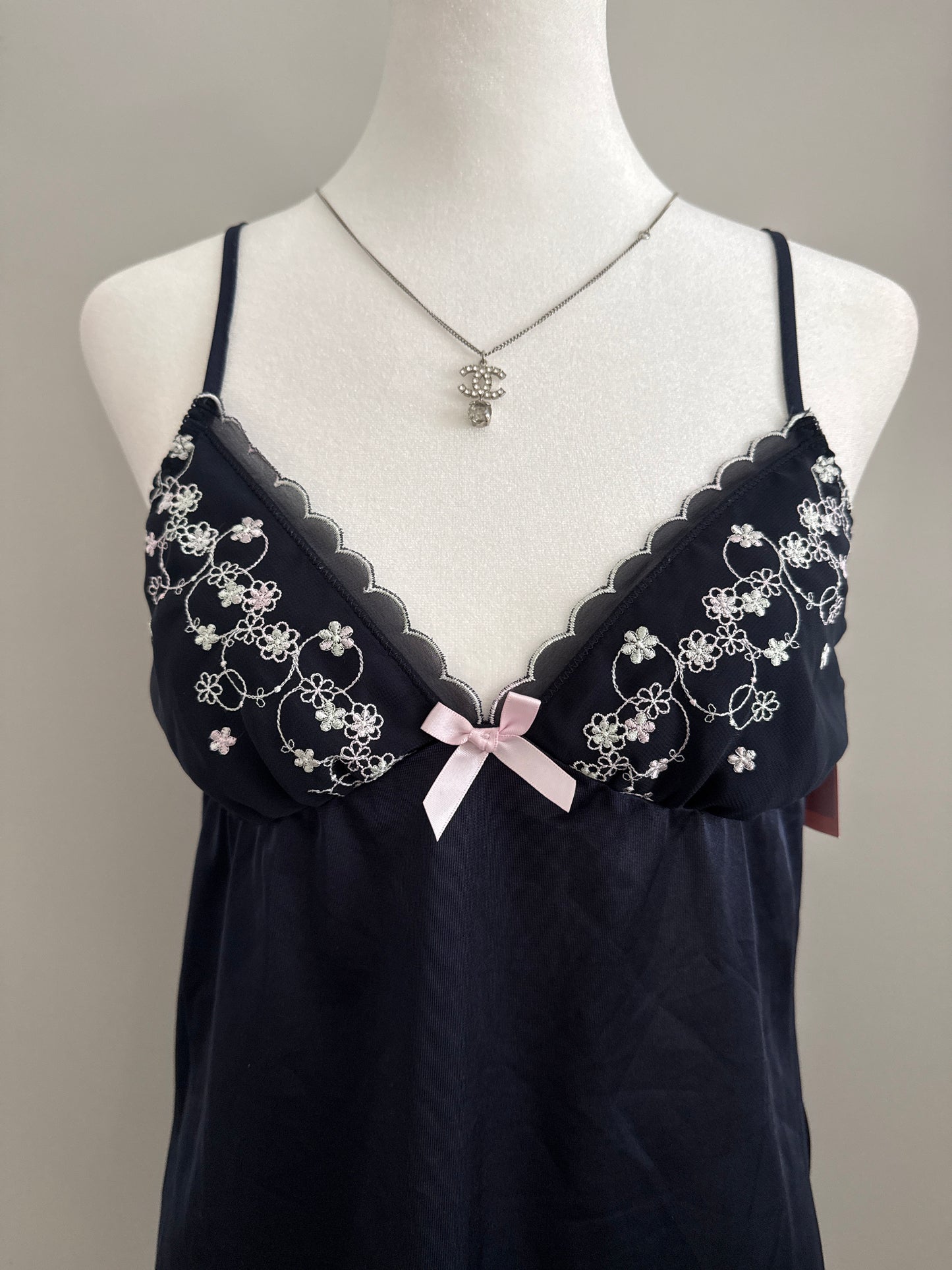 black licorice strawberry martini slip dress