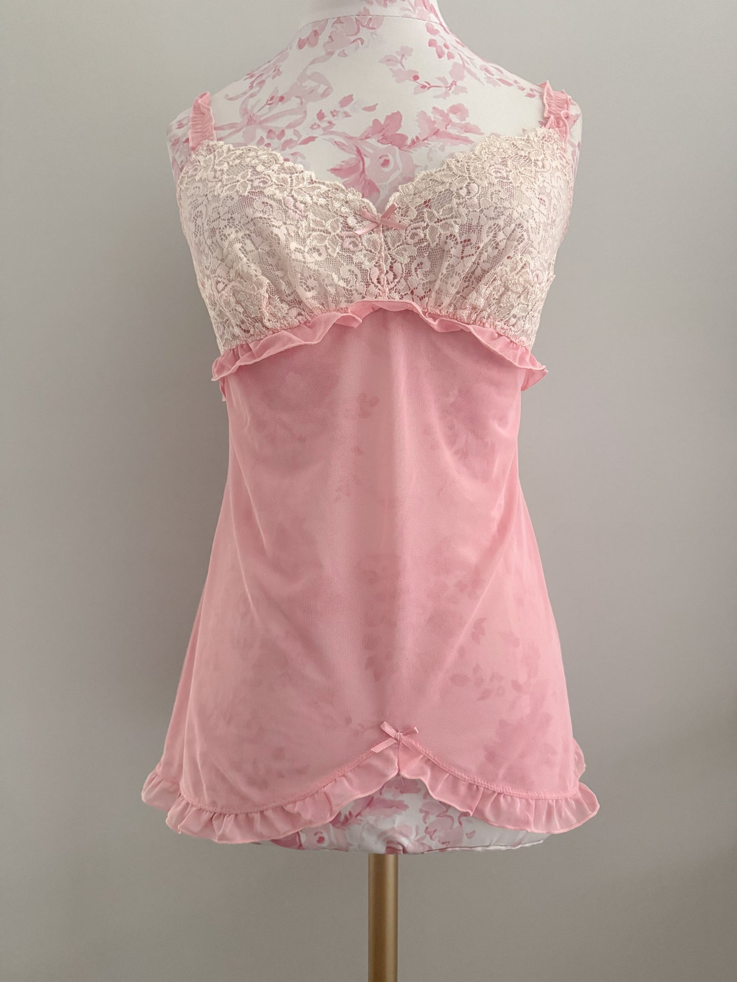 rose petal frost martini camisole