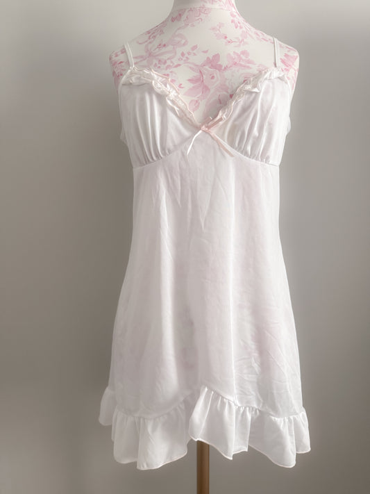 rose vanilla fizz cocktail slip dress