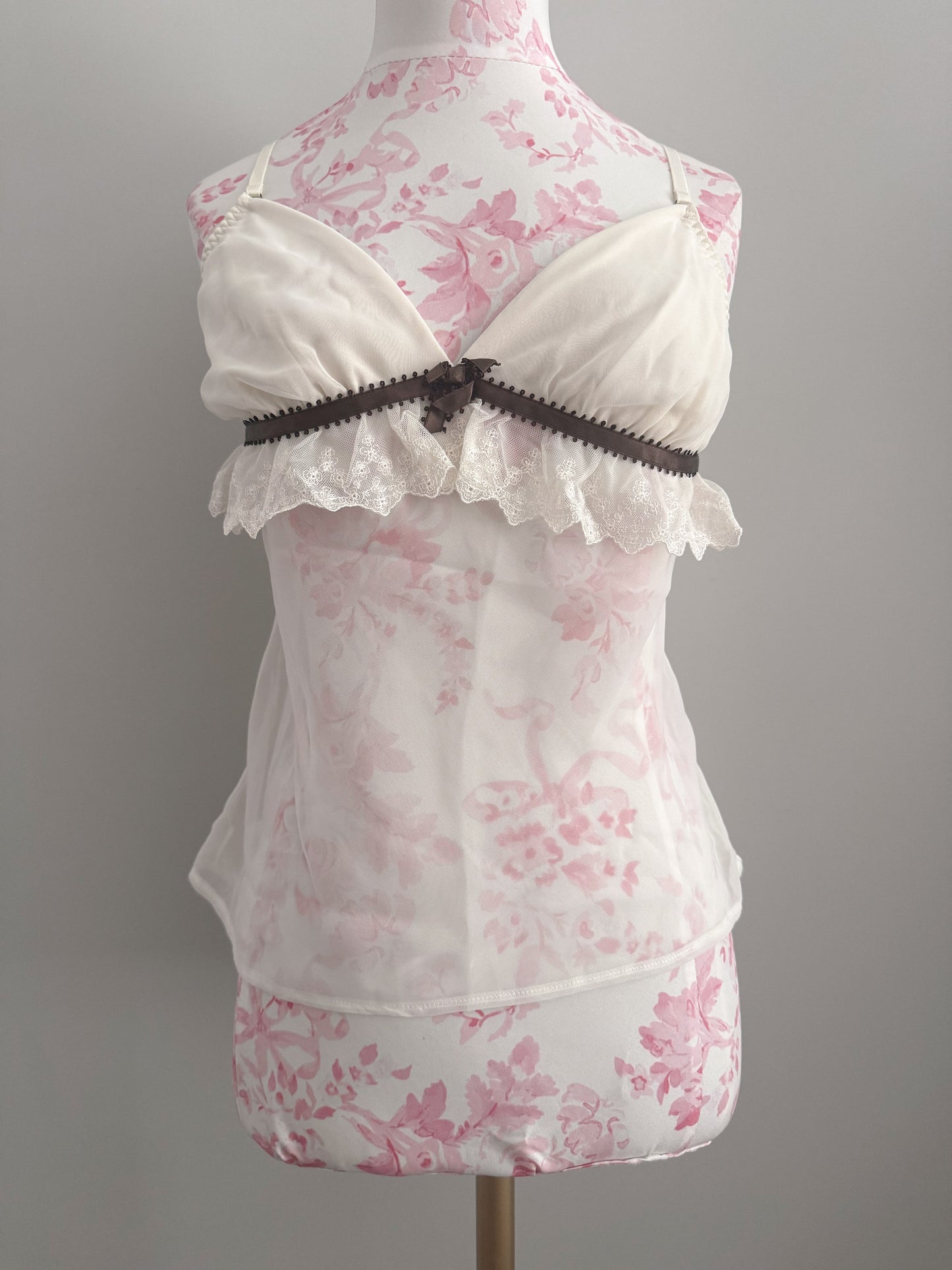 coconut milk ribbon margarita camisole