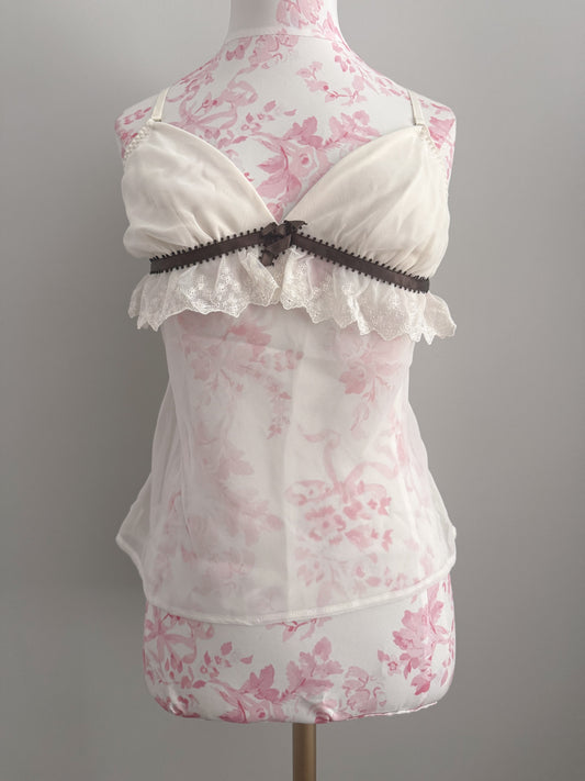 coconut milk ribbon margarita camisole