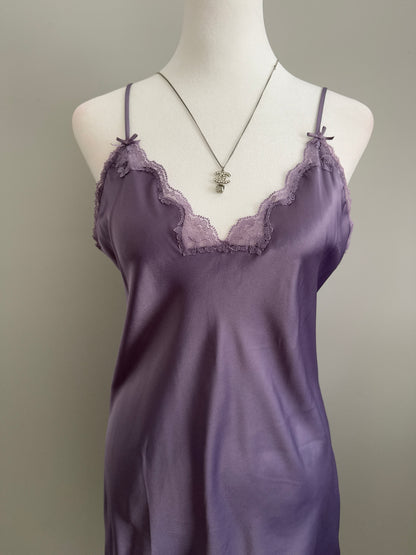 violet fizz spritzer slip dress