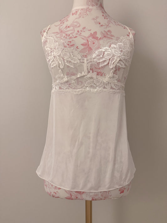 ivory sugar cloud cocktail camisole