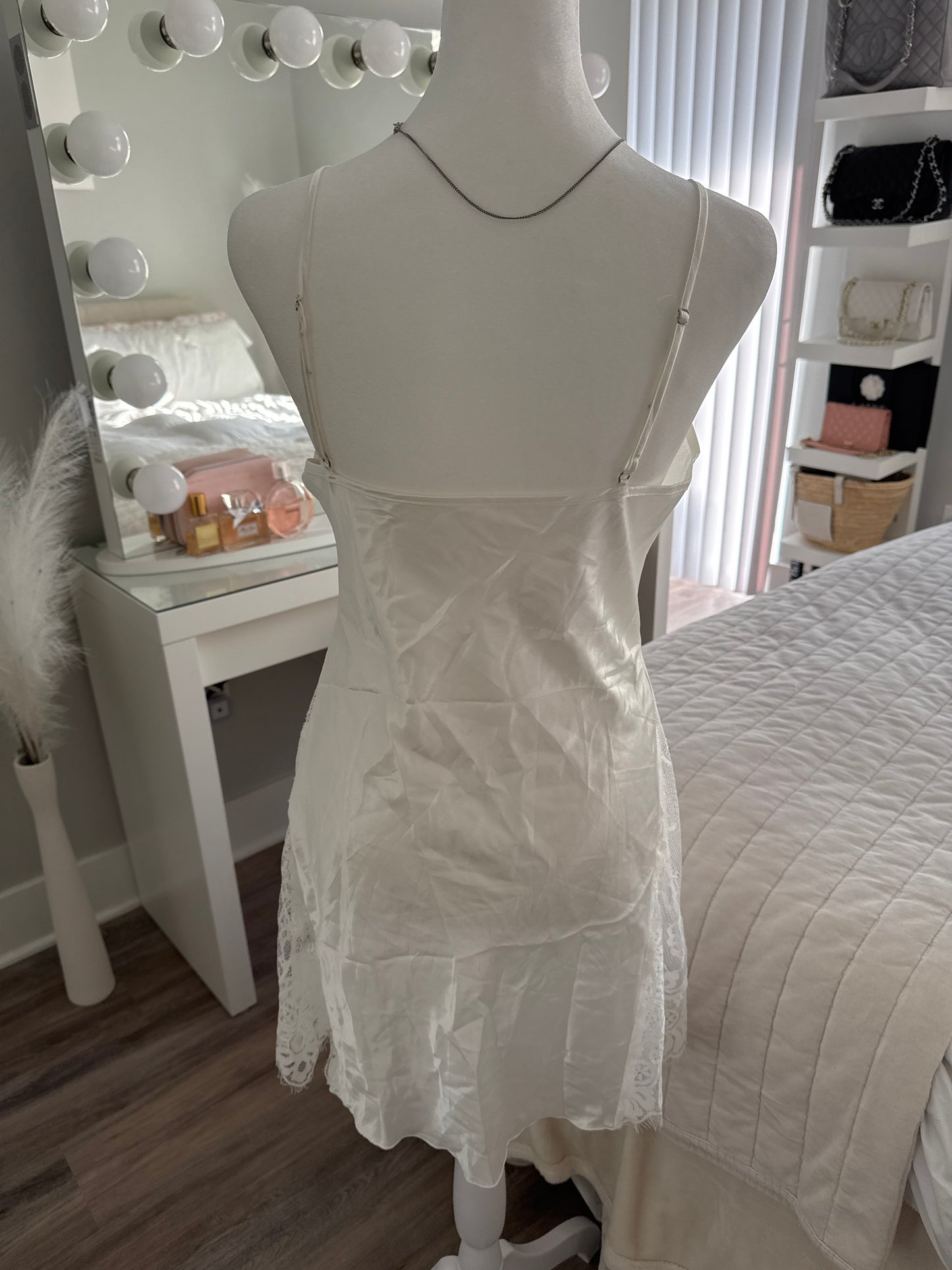 banana infused milk cocktail slip dress