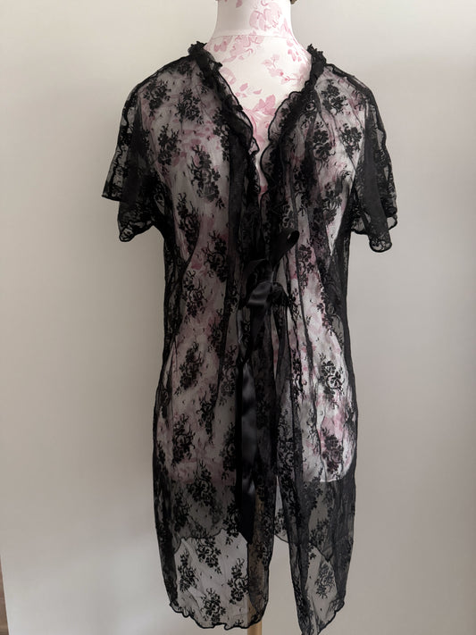 midnight elderflower twist cocktail duster