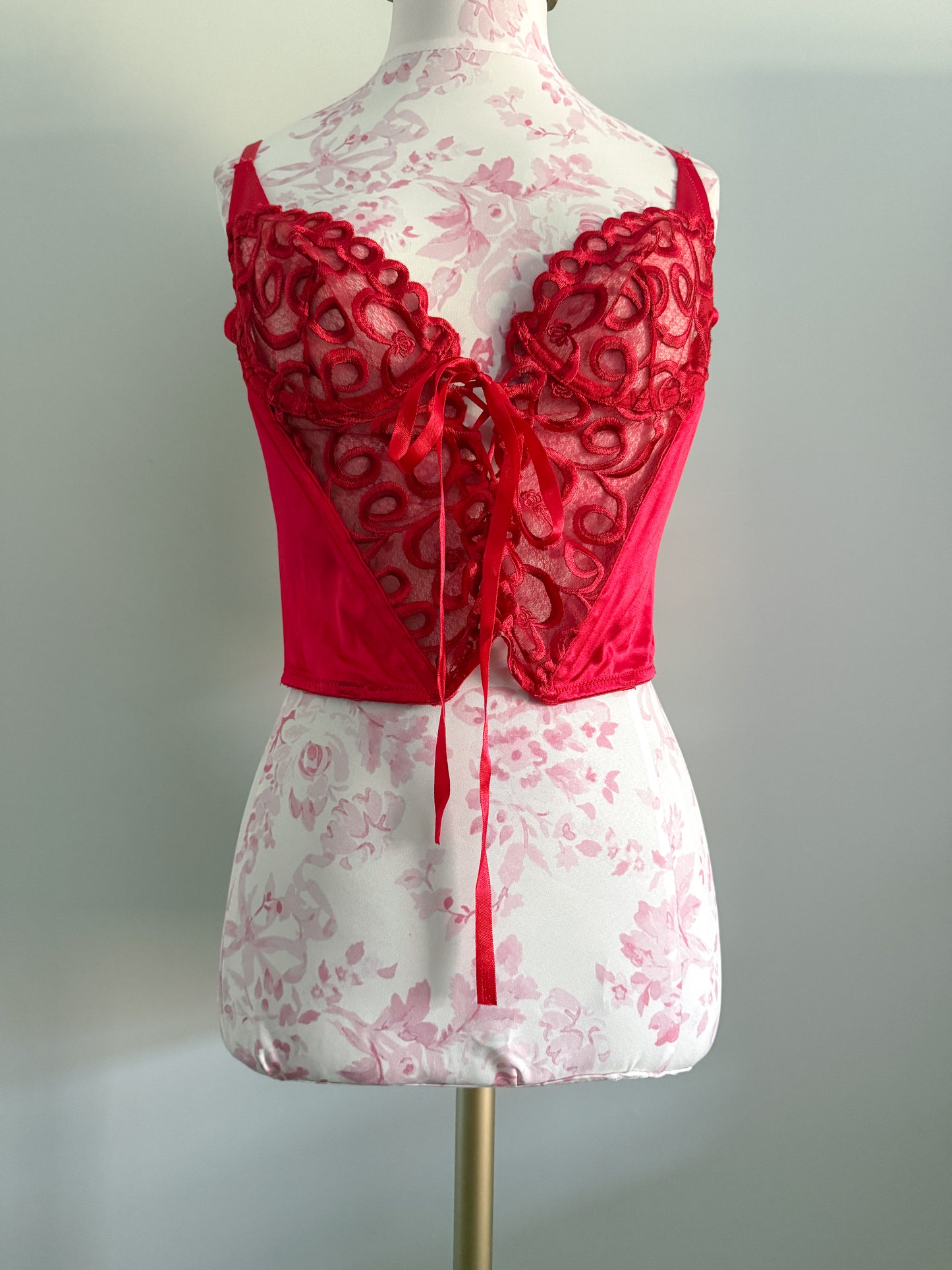 tropical bay rose margarita corset