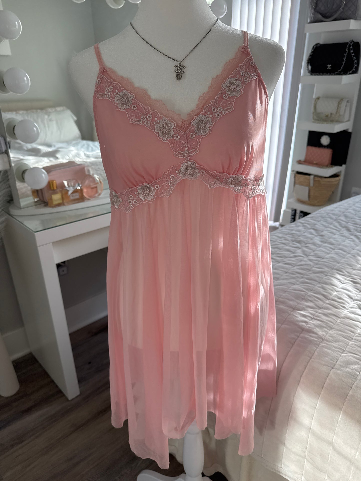 eblin floral raspberry margarita slip dress