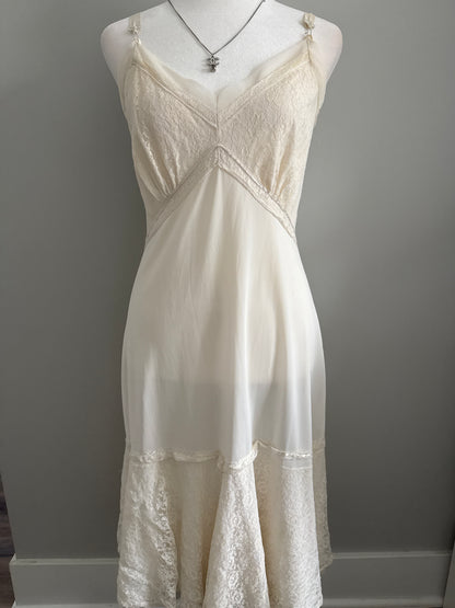 almond blossom sour slip dress