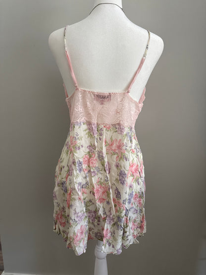 floral lemonade refresher slip dress