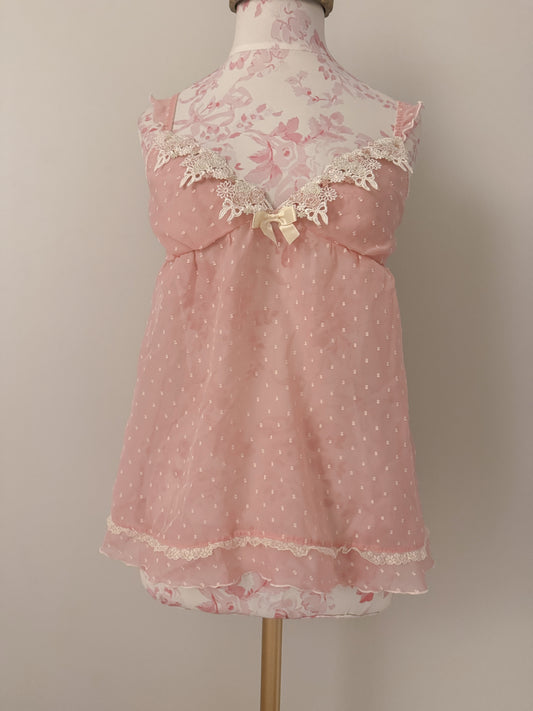 peach sugar drizzle bellini camisole