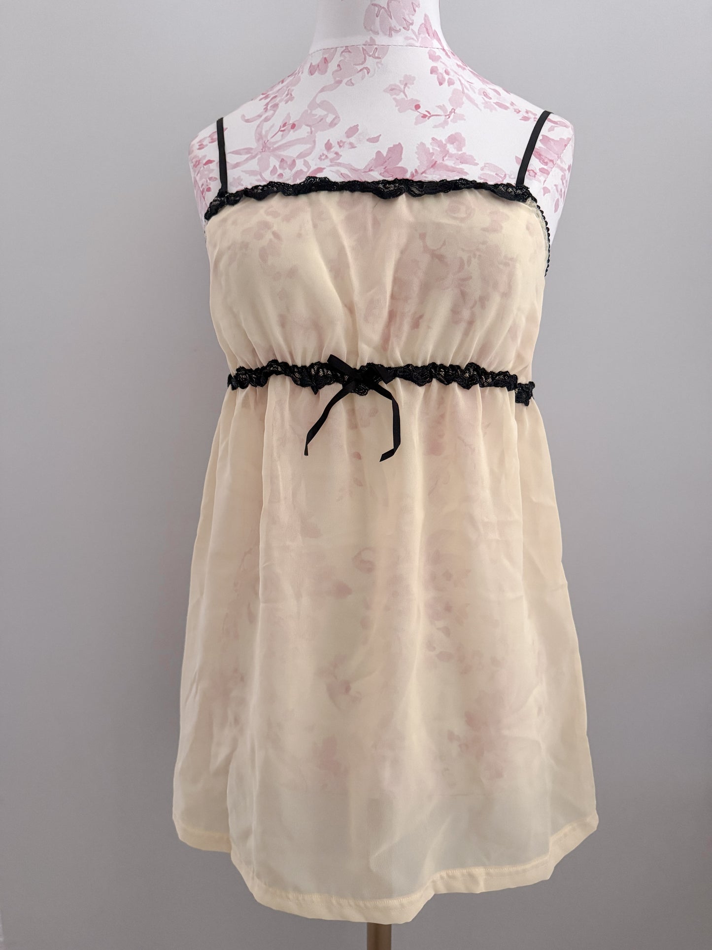golden noir spritz babydoll