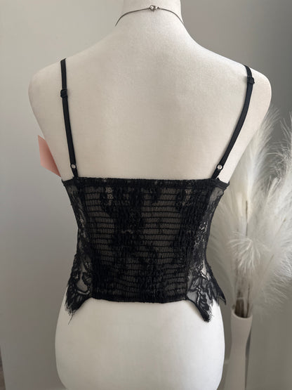 black licorice bellini camisole