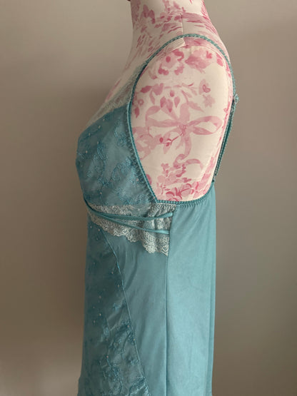 water lily cocktail slip dress