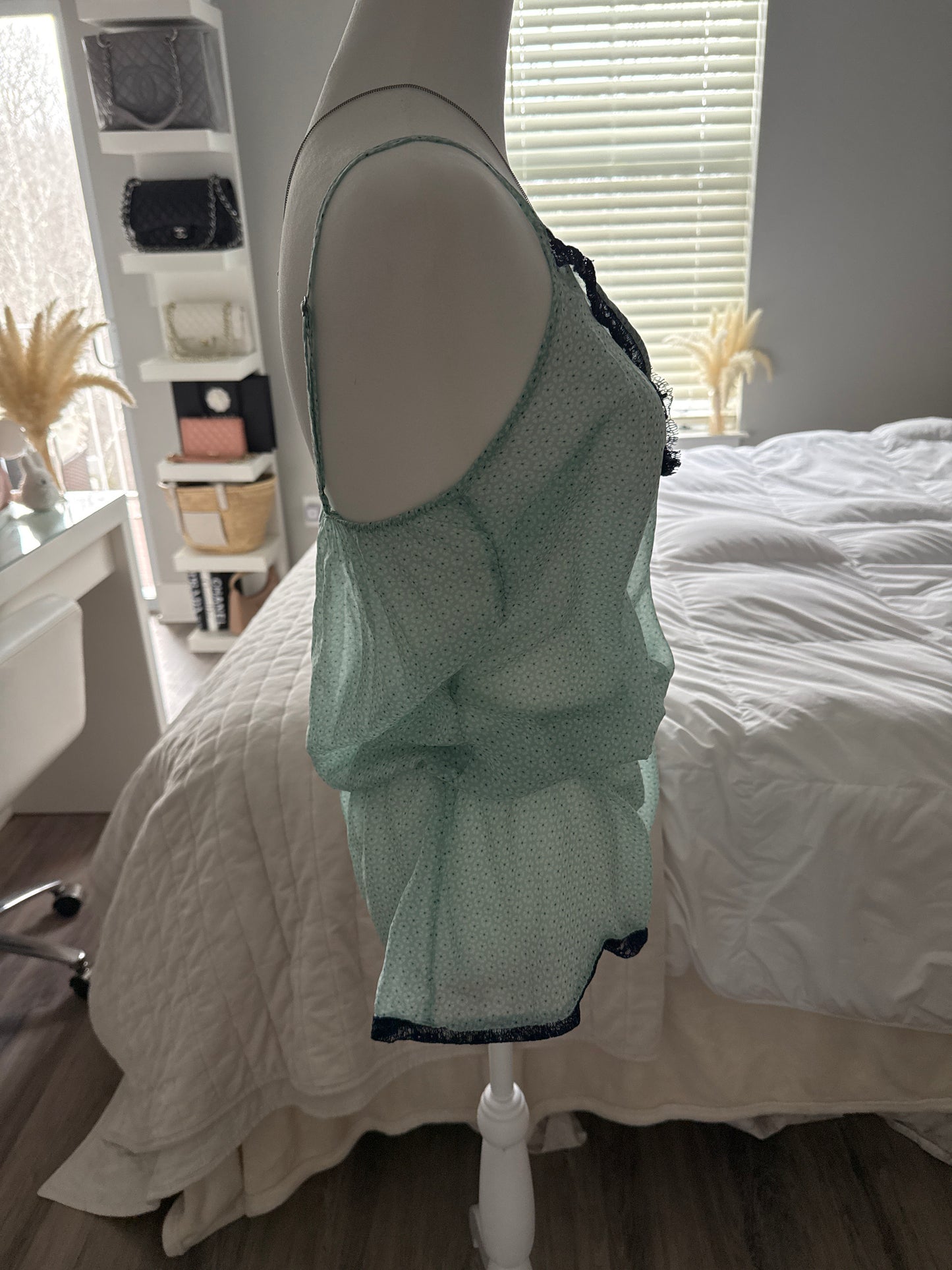 blue cotton candy cocktail romper