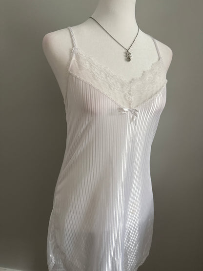 white cranberry margarita slip dress