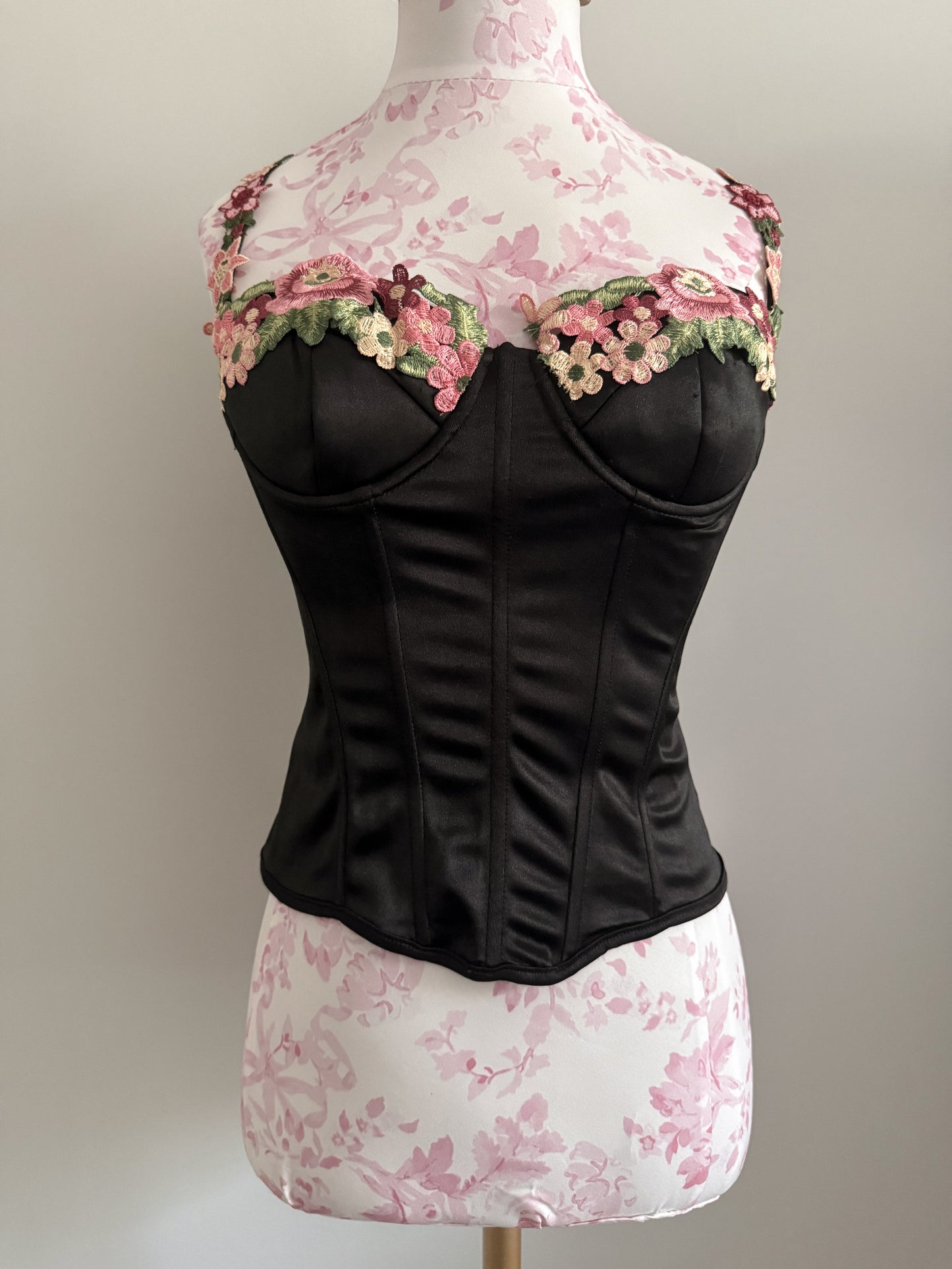 wild rose twist cocktail corset
