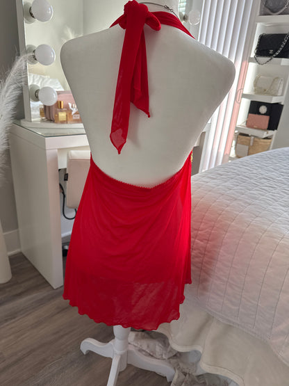 blood orange saffron spritz slip dress