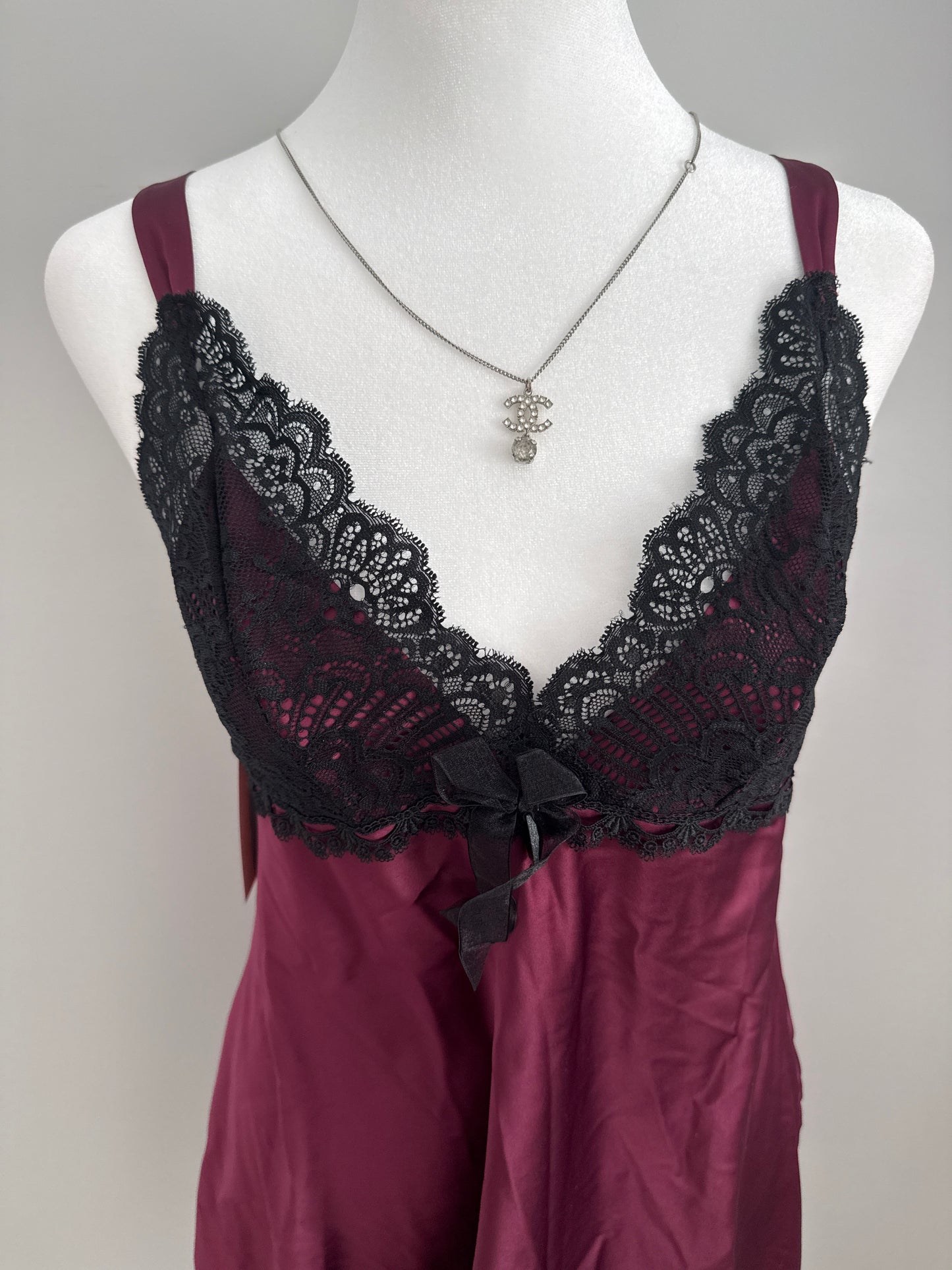 pomegranate blackberry martini slip dress