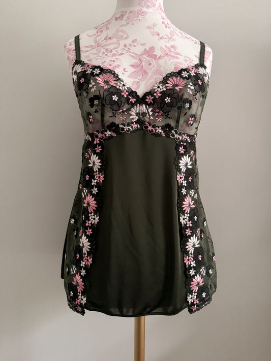 dark jasmine mojito cocktail camisole