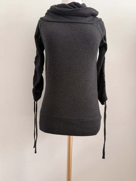 charcoal plum mist cordial cocktail sweater