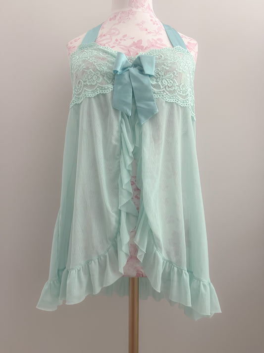 celadon mojito crush slip dress