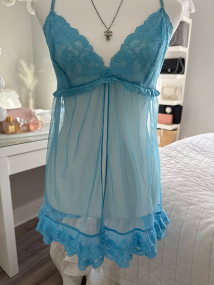 blue raspberry margarita slip dress