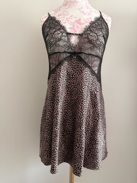 pink pepper noir martini slip dress
