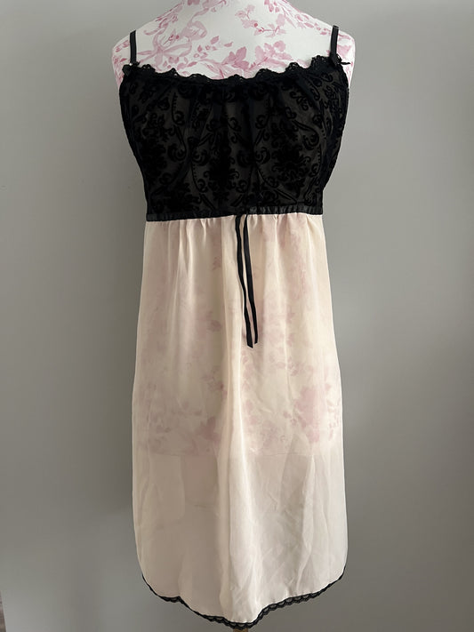 black truffle fizz martini slip dress