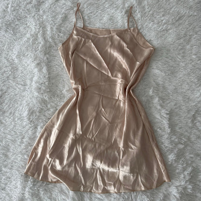 pink grapefruit martini slip dress