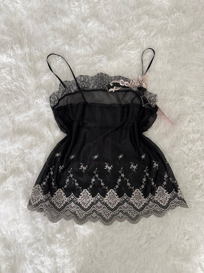 elderberry floral martini camisole