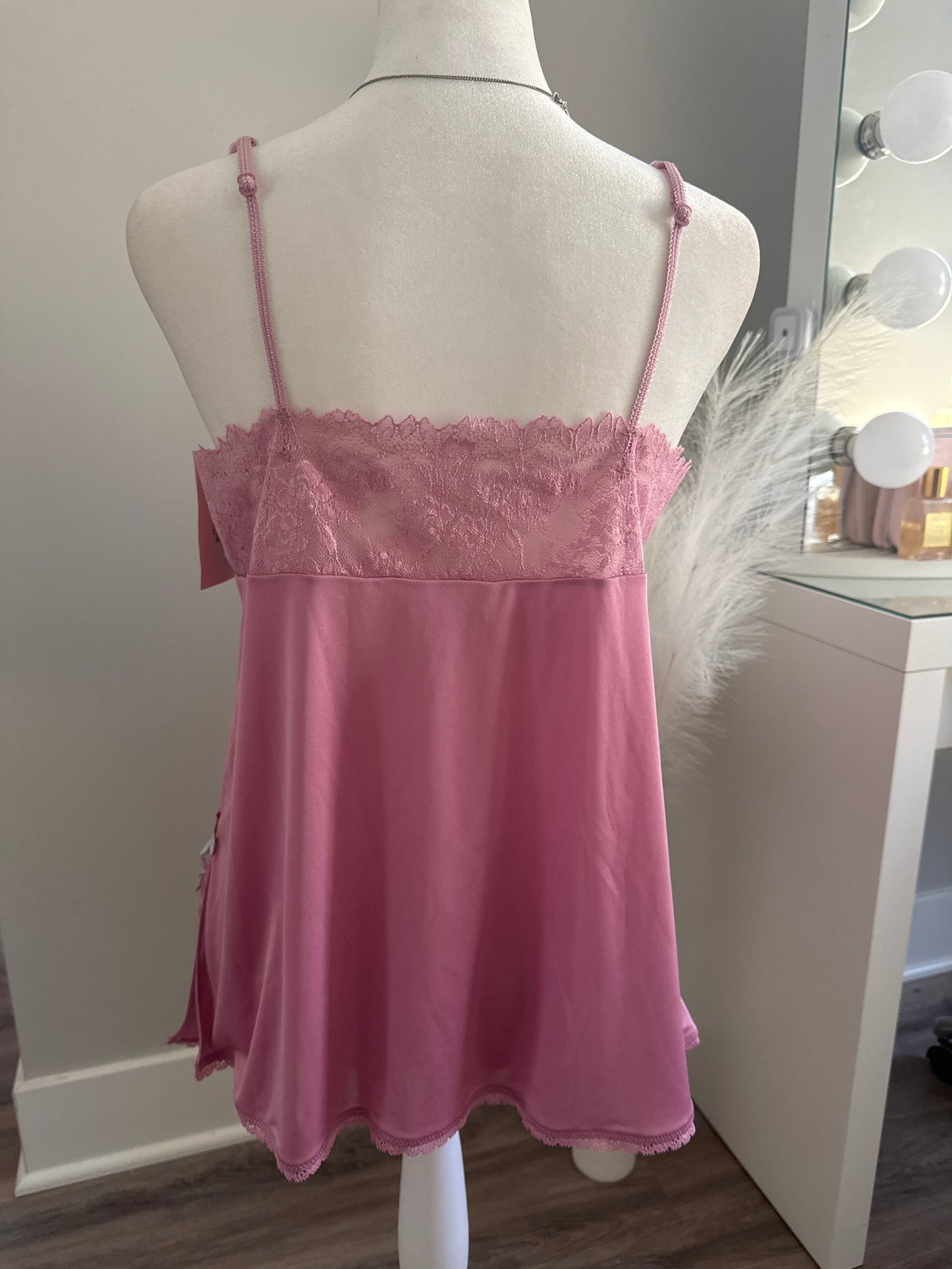 rhubarb sparkling rosé camisole