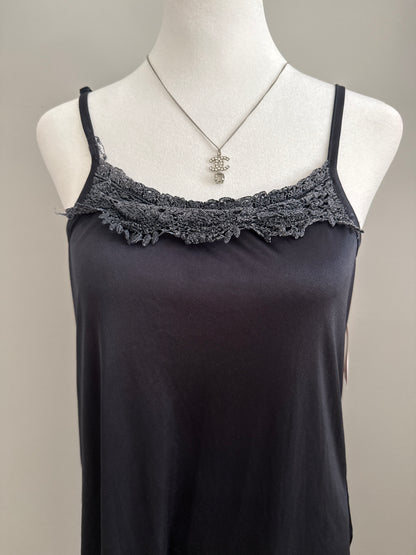 blackberry charcoal mojito slip dress