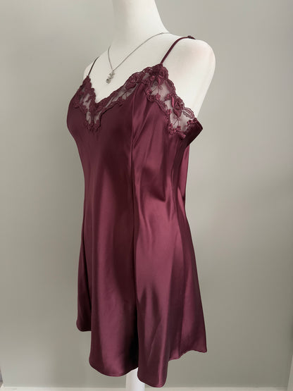 cherry amaretto martini slip dress