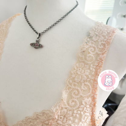 vintage vivien floral lace pink camisole